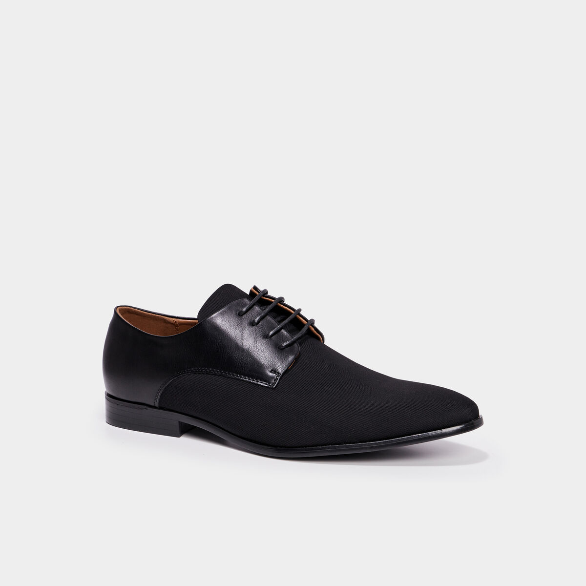 Derbies &agrave; lacets noir homme