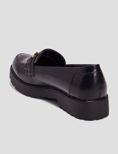 Mocassins à détails bijoux Liberto noir femme