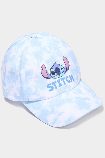 Casquette Stitch bleu femme