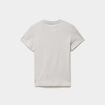 T-shirt manches courtes coton Kappa gris clair gar&ccedil;on