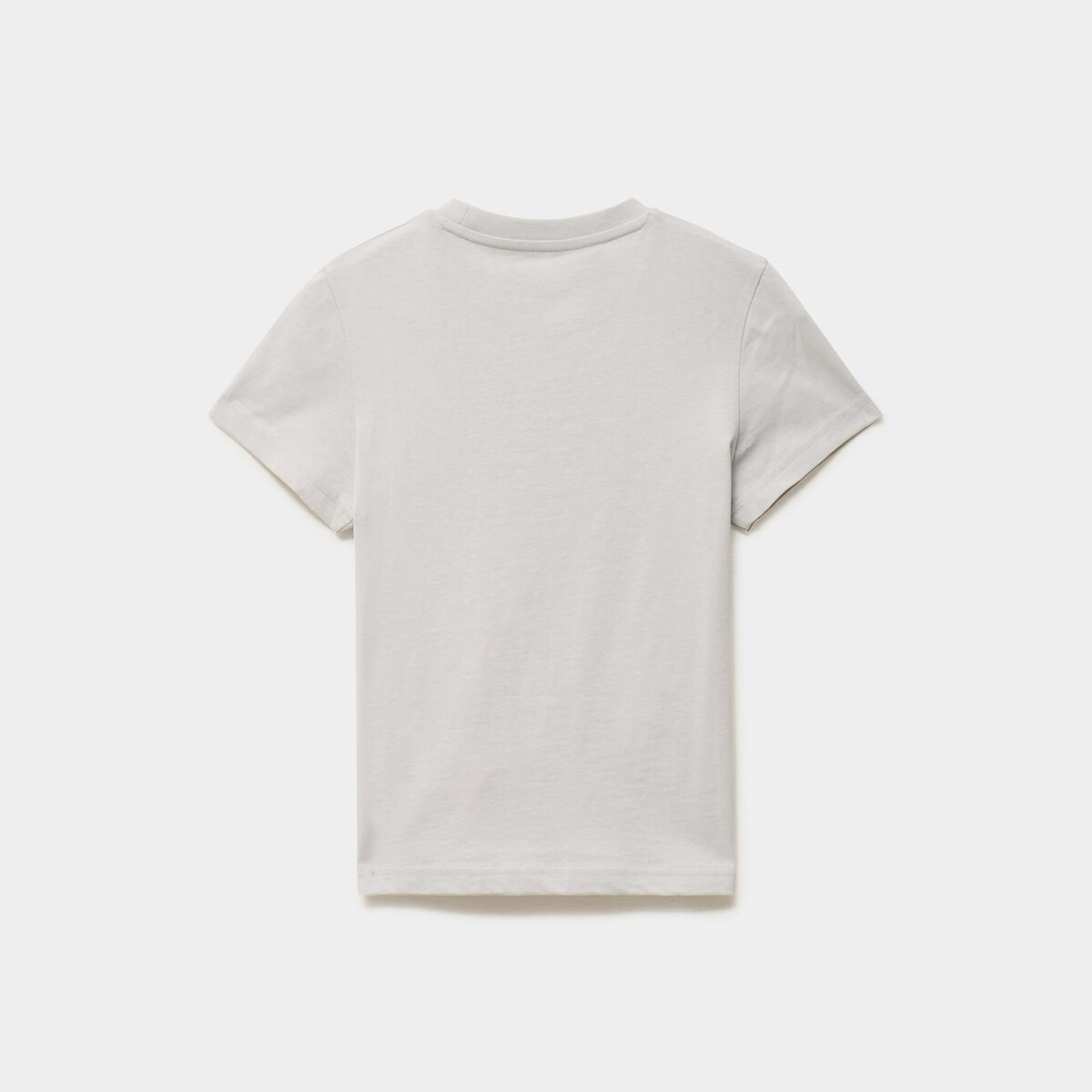 T-shirt manches courtes coton Kappa gris clair gar&ccedil;on
