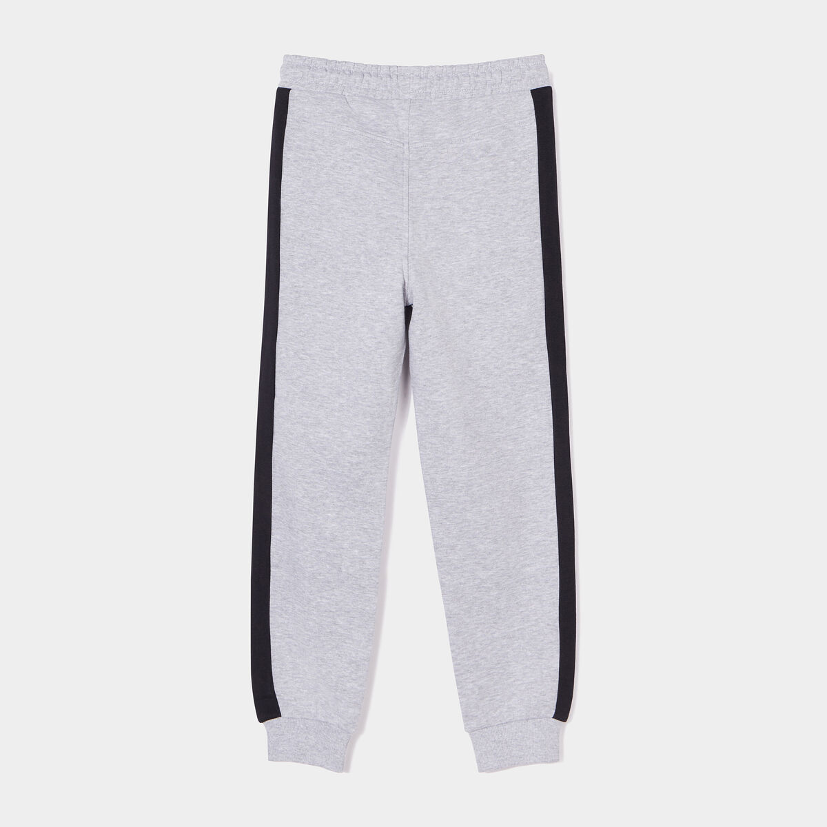 Pantalon jogging molleton gris clair garçon