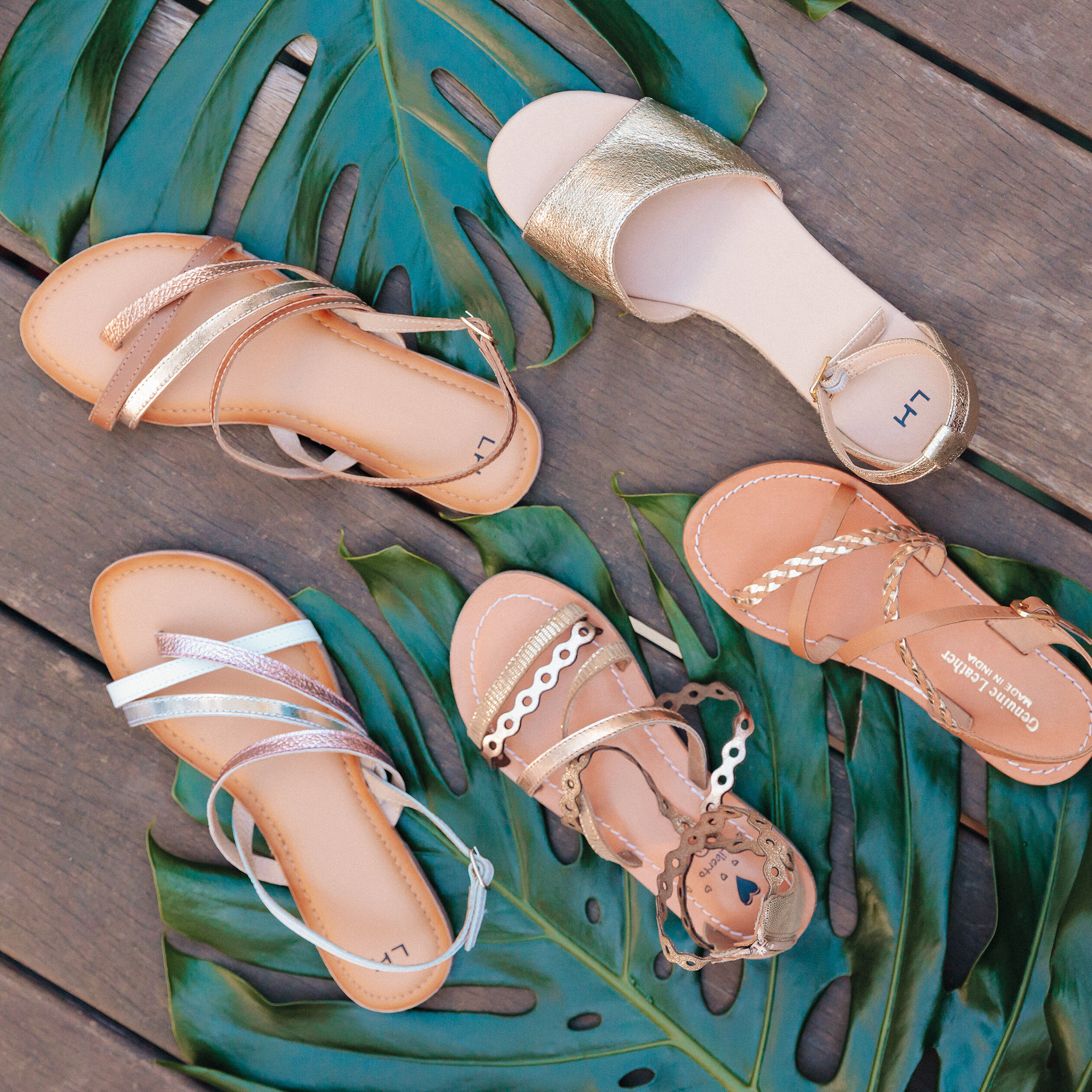 La halle aux chaussures nu pieds sale