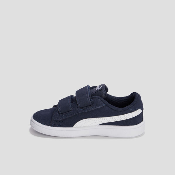 Tennis à scratchs Smash V2 SD Puma bleu marine garçon