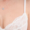 Soutien-gorge embo&icirc;tant dentelle blanc femme