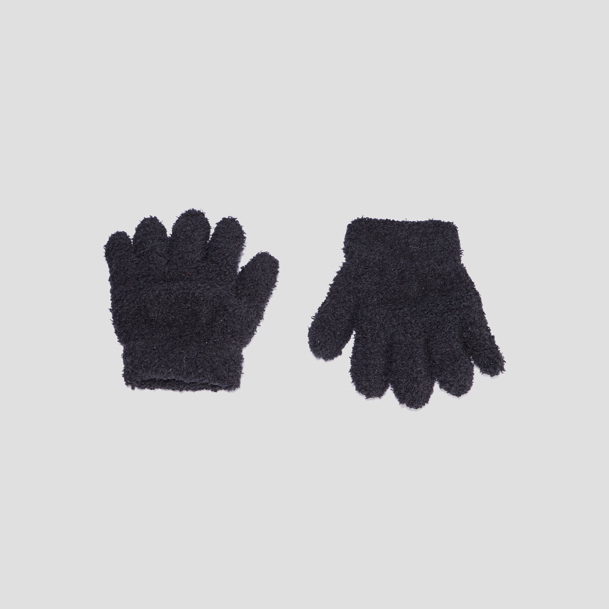 Gants noir fille