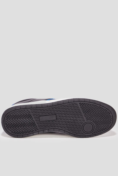 Tennis à lacets Liberto noir homme
