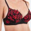 Soutien-gorge maxi push-up paddé rose framboise femme