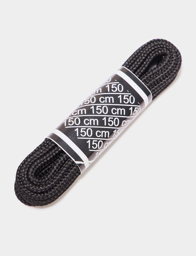 Lacet rond 150 cm Tawata noir mixte
