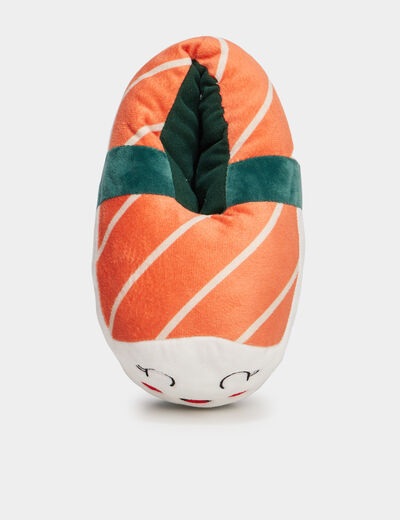 Chaussons sushi multicolore femme