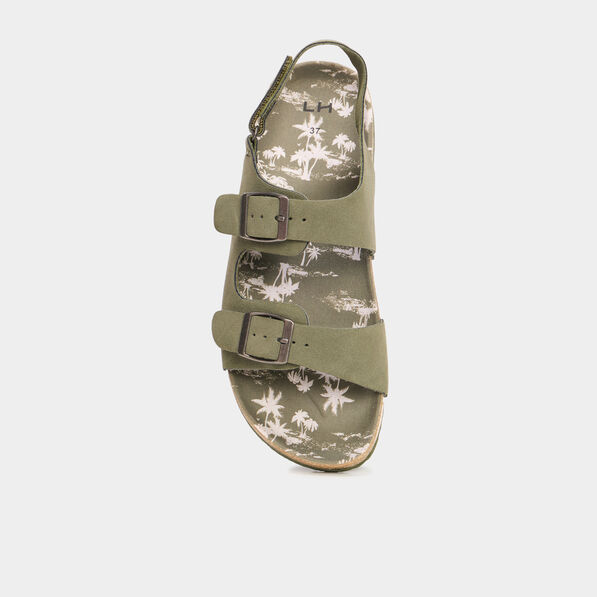 sandales vert kaki garcon Sandales vert kaki garçon