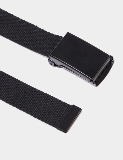 Ceinture noir gar&ccedil;on