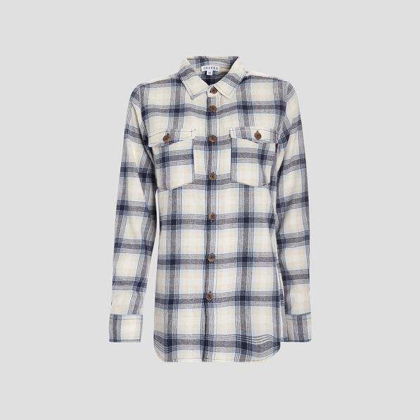 chemise manches longues creeks bleu clair femme Chemise manches longues Creeks bleu clair femme