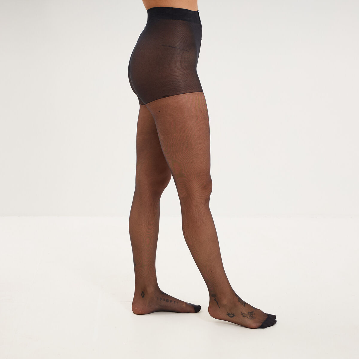 Lot 2 collants 22D DIM Diam's noir femme