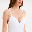 Body triangle ajustable blanc femme