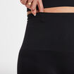 Cycliste gainant sans couture noir femme