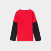 T-shirt manches longues Super Mario rouge garçon