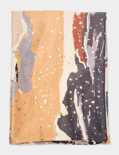 Foulard multicolore femme