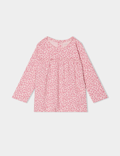 T-shirt Fille PEP&CO – Rose – 8-9 Ans – Coton – Très Bon état