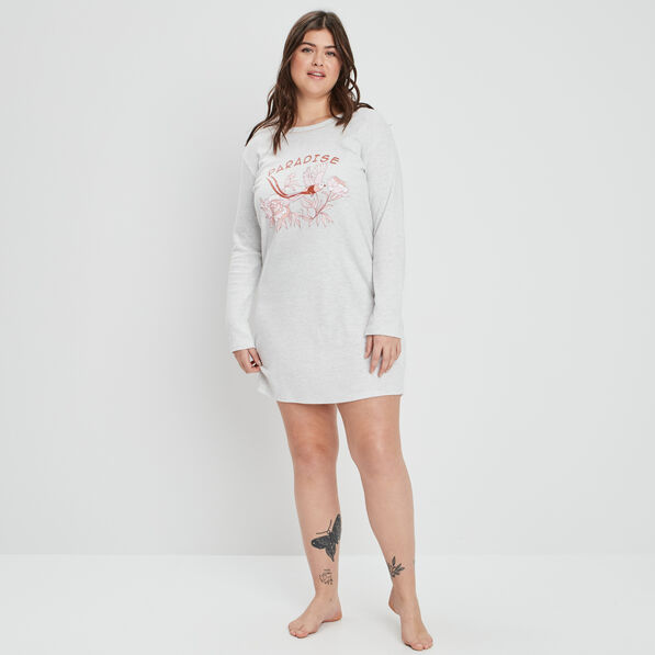 chemise de nuit droite gris clair femmegt Chemise de nuit droite gris clair femme grande taille