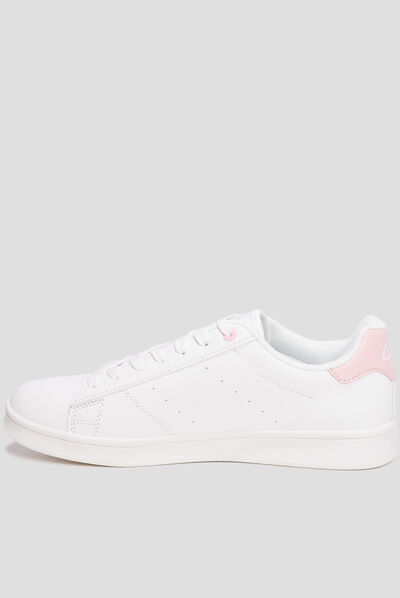 Tennis à lacets Ellesse rose clair femme