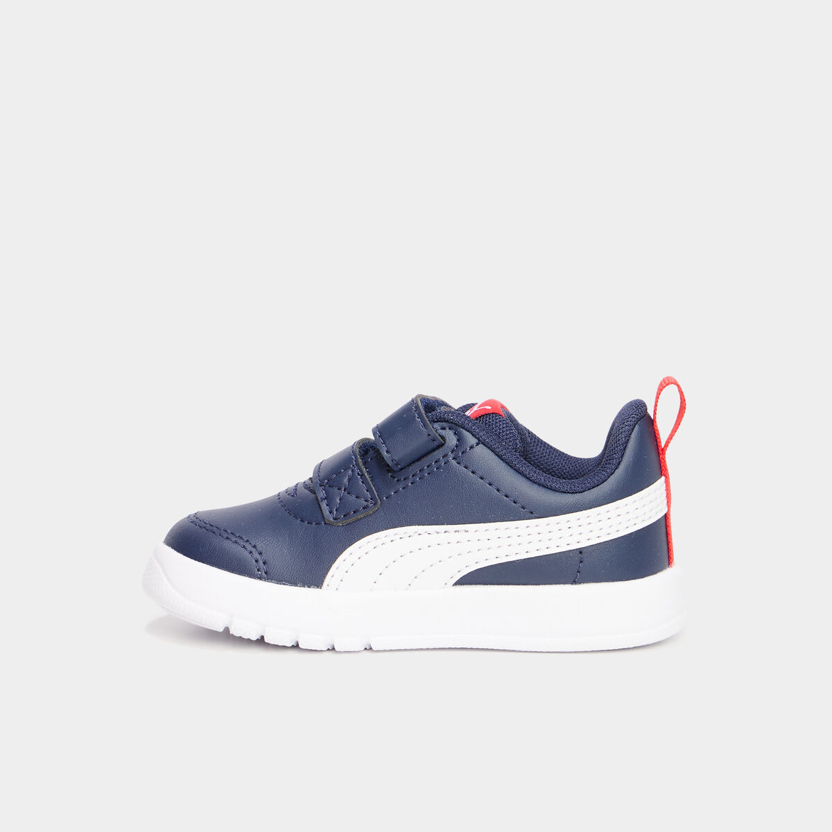 Tennis basses &agrave; scratchs Puma bleu b&eacute;b&eacute; gar&ccedil;on