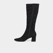 Bottes à talons noir femme