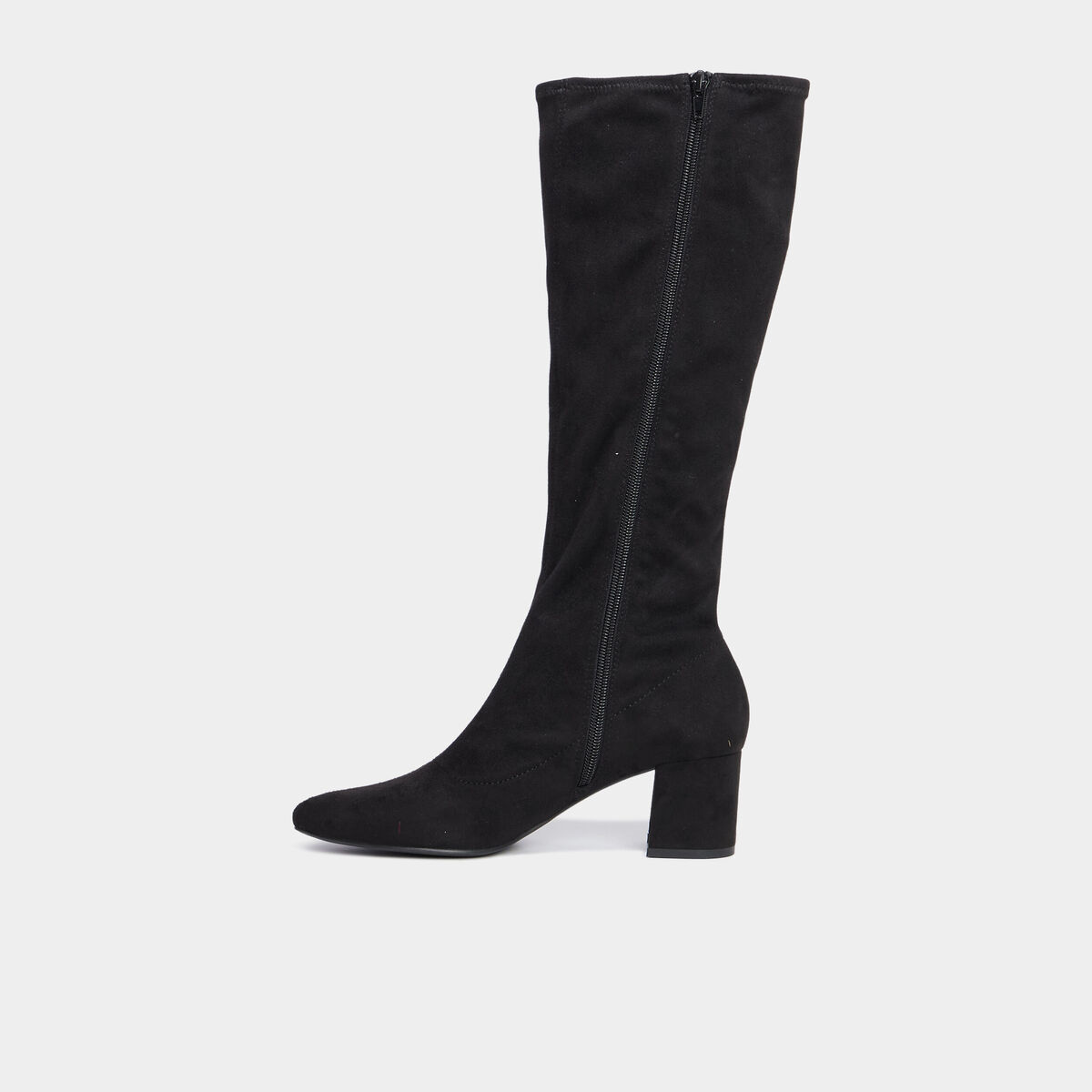 Bottes à talons noir femme