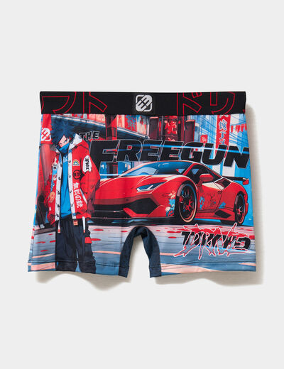 Boxer rouge homme