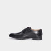 Derbies en cuir avec lacets noir homme
