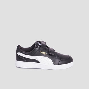 tennis basses a scratchs puma shuffle noir garcon Tennis basses à scratchs Puma Shuffle noir garçon