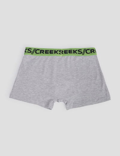 Lot 3 boxers Creeks noir homme