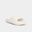 Claquettes matelassées Wamea Beach blanc femme