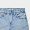 Bermuda en jean regular coton denim triple stone gar&ccedil;on