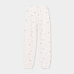 Pantalon de jogging bas élastiqué beige fille