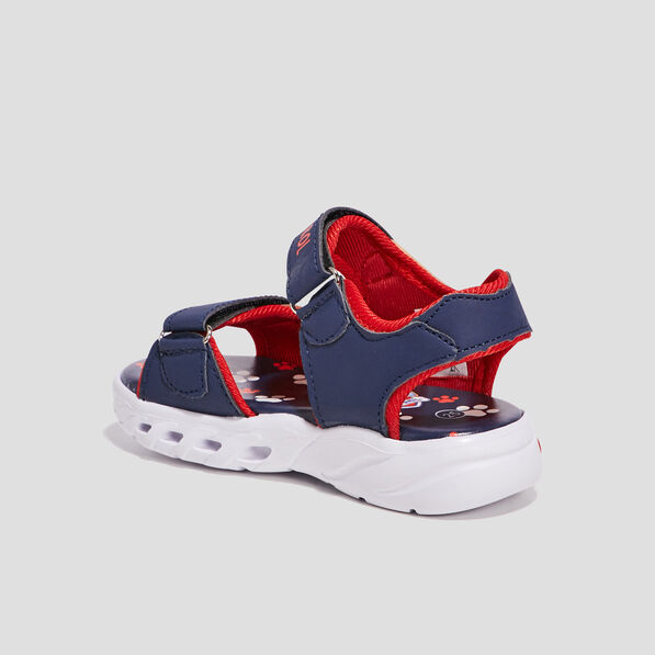 Sandales à scratchs Paw Patrol bleu marine garçon