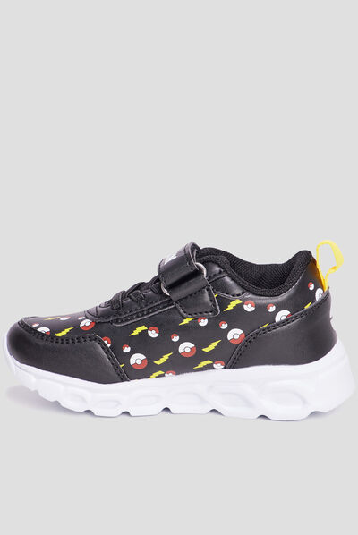 Baskets running Pokémon Pikachu noir garçon