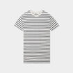 Robe t-shirt manches courtes coton ecru femme