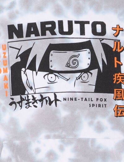 Sweat à capuche hoodie Naruto multicolore garçon