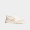 Tennis basses &agrave; lacets sable femme