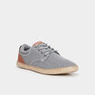 Derbies toile &agrave; lacets Creeks bleu gris homme