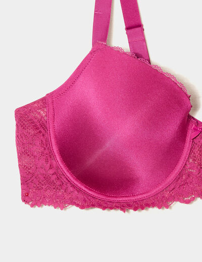 Lot 2 soutiens-gorge paddés violet femme grande taille