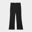 Pantalon flare noir fille