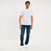 Jeans regular 5 poches denim used homme