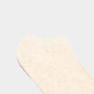 Lot 5 paires chaussettes invisibles sable mixte