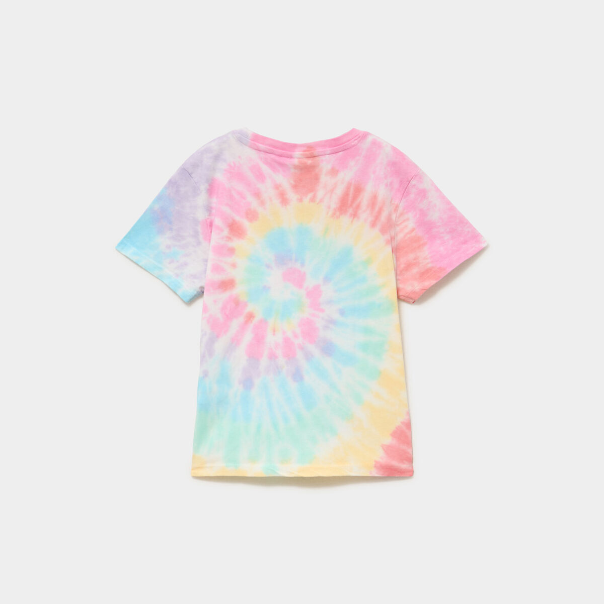 T-shirt manches courtes coton Stitch multicolore fille
