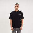 T-shirt manches courtes coton Fender noir homme