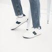 Tennis basses à lacets Creeks blanc homme
