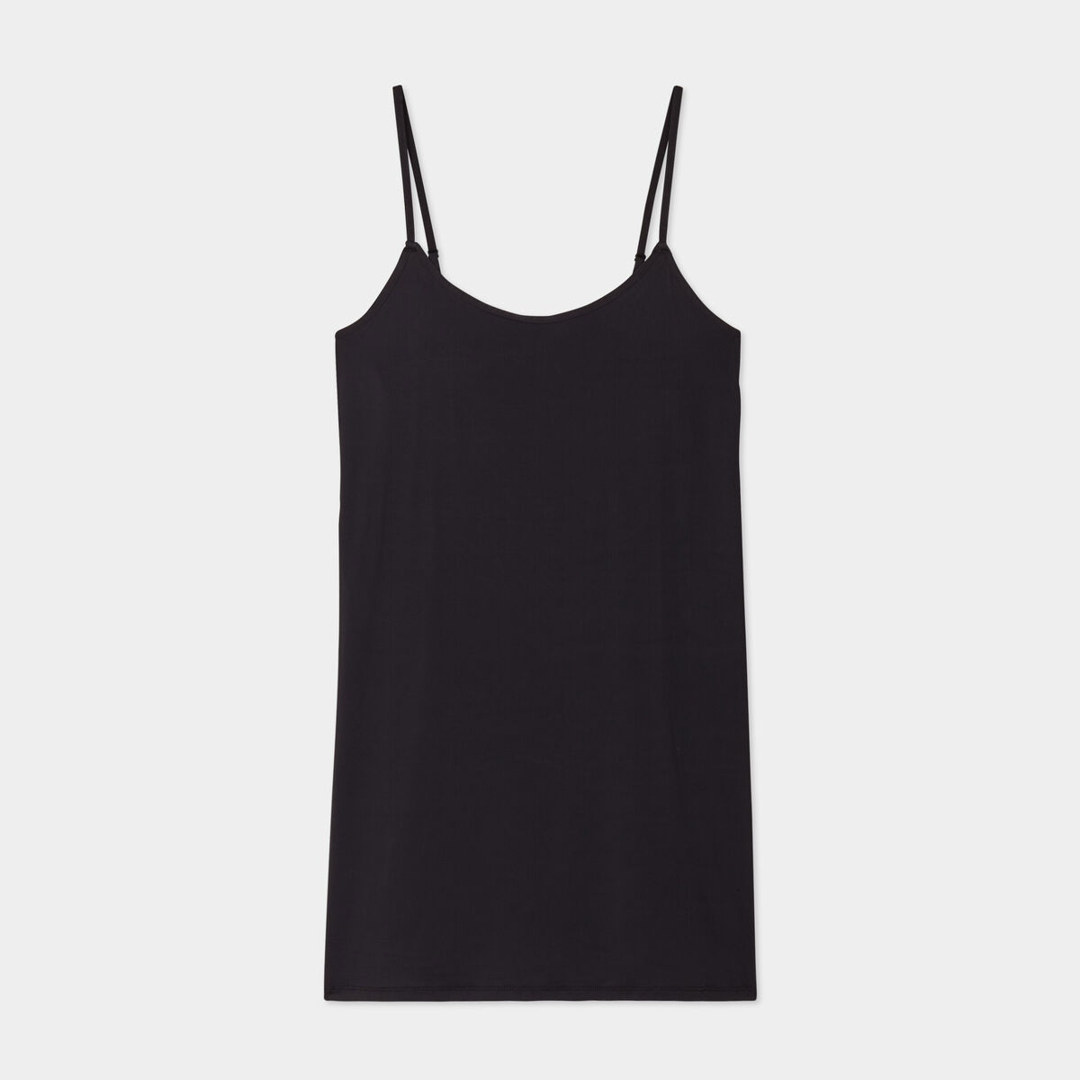 Nuisette fond de robe noir femme