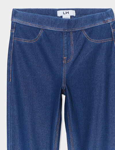 Jegging taille standard coton denim stone fille